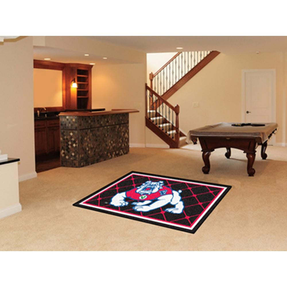 Fresno State Bulldogs NCAA Floor Rug (4'x6')