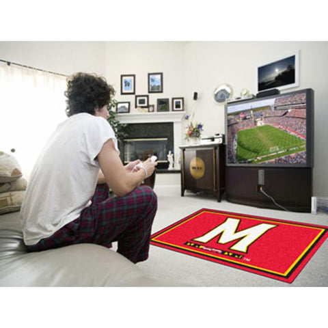 Maryland Terps NCAA Floor Rug (4'x6')