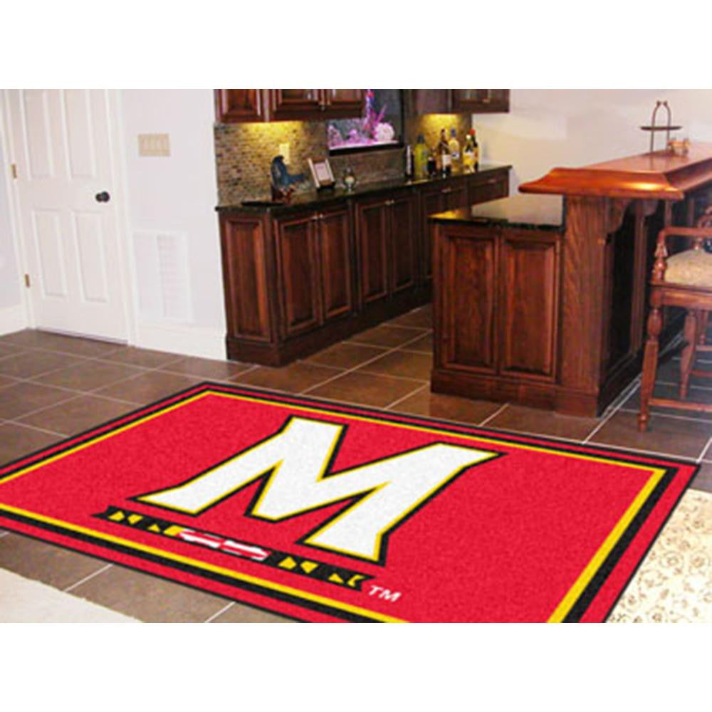 Maryland Terps NCAA Floor Rug (5x8')