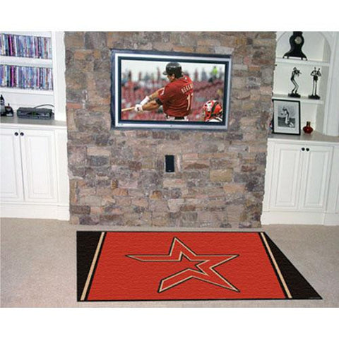 Houston Astros MLB Floor Rug (4'x6')