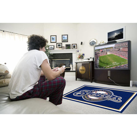 Milwaukee Brewers MLB Floor Rug (4'x6')