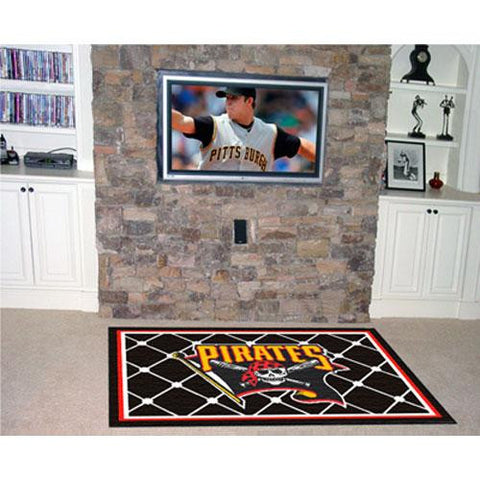 Pittsburgh Pirates MLB Floor Rug (5x8')