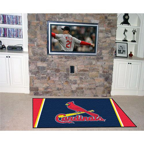 St. Louis Cardinals MLB Floor Rug (4'x6')