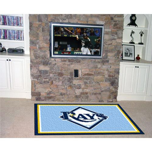 Tampa Bay Devil Rays MLB Floor Rug (4'x6')