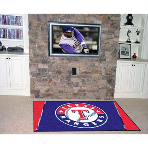 Texas Rangers MLB Floor Rug (5x8')