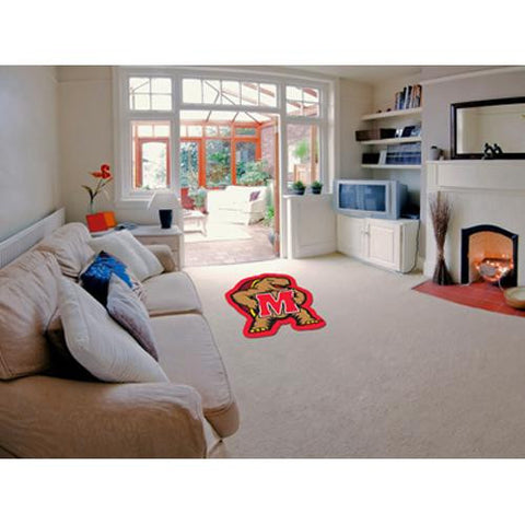 Maryland Terps NCAA Cut-Out Floor Mat