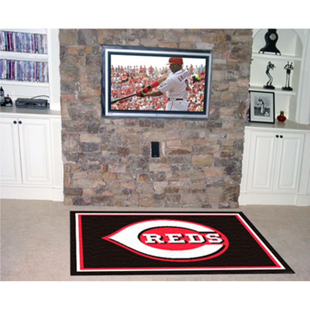 Cincinnati Reds MLB Floor Rug (4'x6')