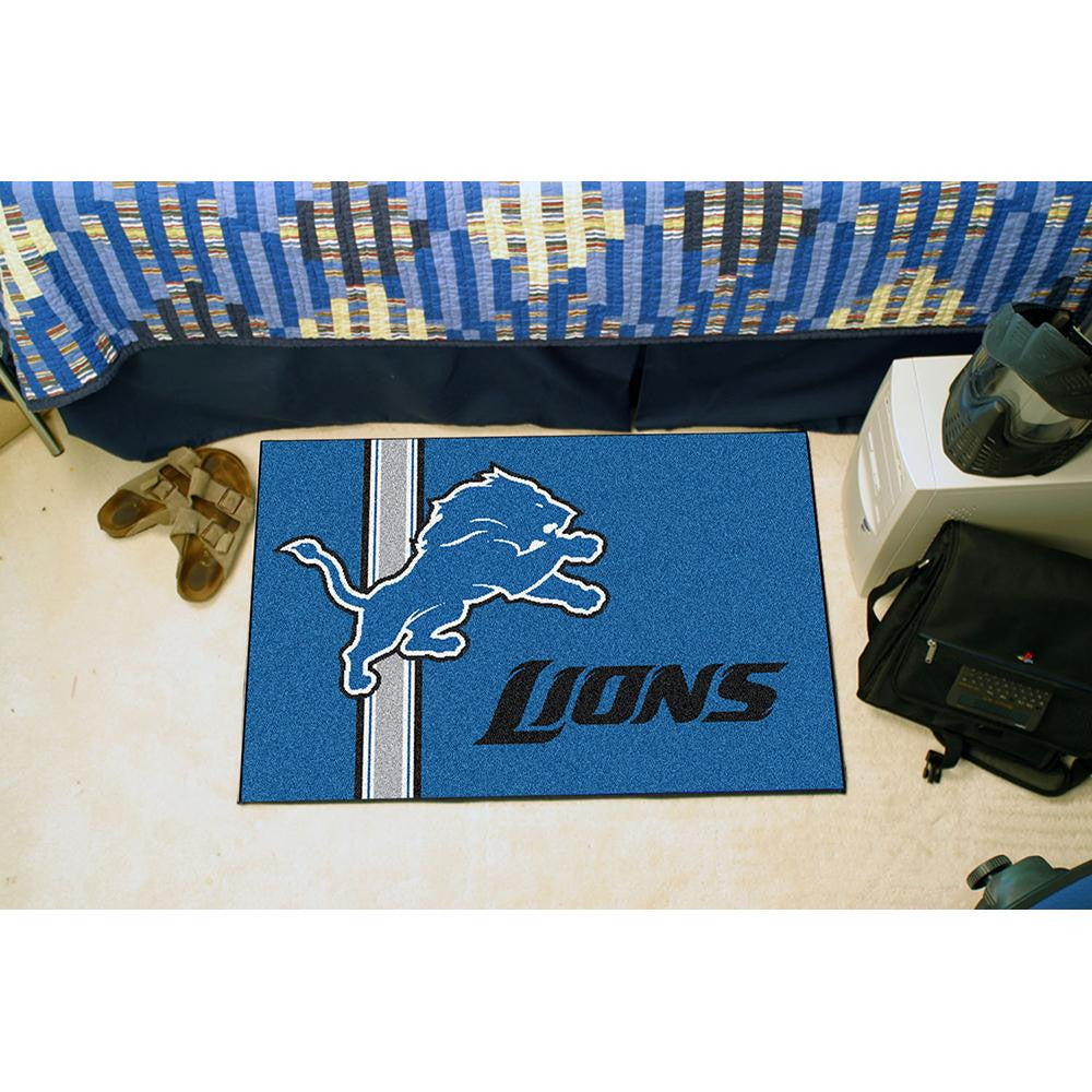 Detroit Lions NFL Starter Uniform Inspired Floor Mat (20x30)