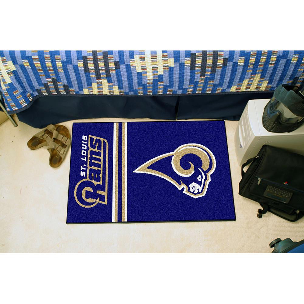 Los Angeles Rams NFL Starter Uniform Inspired Floor Mat (20x30)