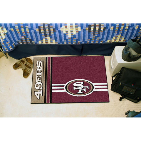 San Francisco 49ers NFL Starter Uniform Inspired Floor Mat (20x30)