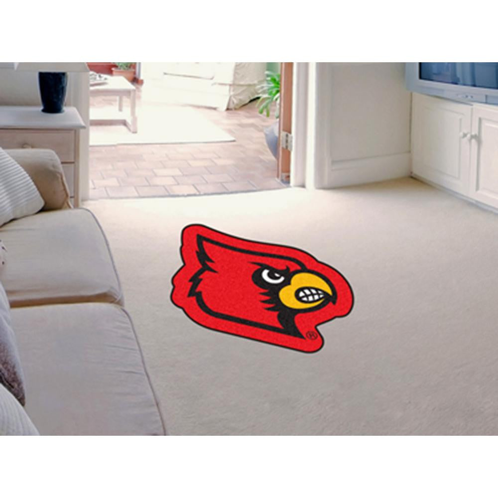 Louisville Cardinals NCAA Mascot Mat (30x40)