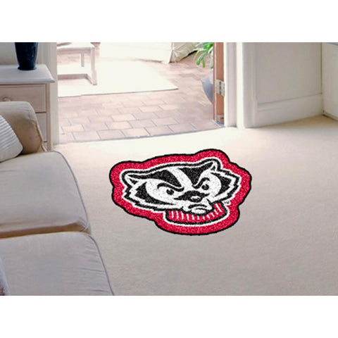 Wisconsin Badgers NCAA Mascot Mat (30x40)