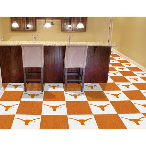 Texas Longhorns NCAA Team Logo Carpet Tiles