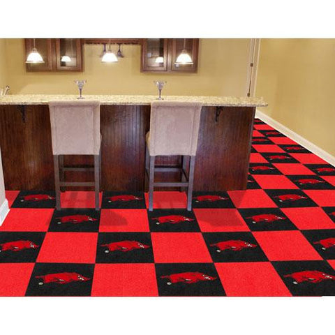 Arkansas Razorbacks NCAA Team Logo Carpet Tiles