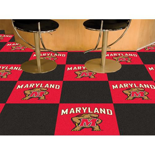 Maryland Terps NCAA Team Logo Carpet Tiles