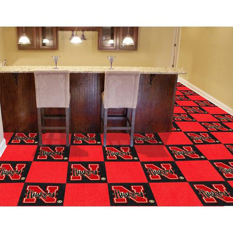 Nebraska Cornhuskers NCAA Team Logo Carpet Tiles