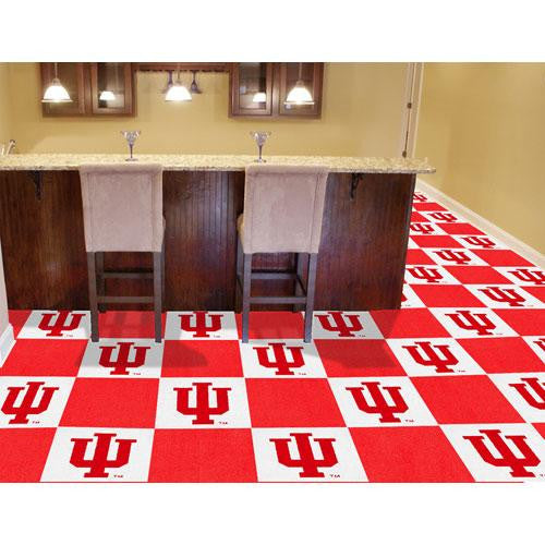 Indiana Hoosiers NCAA Team Logo Carpet Tiles