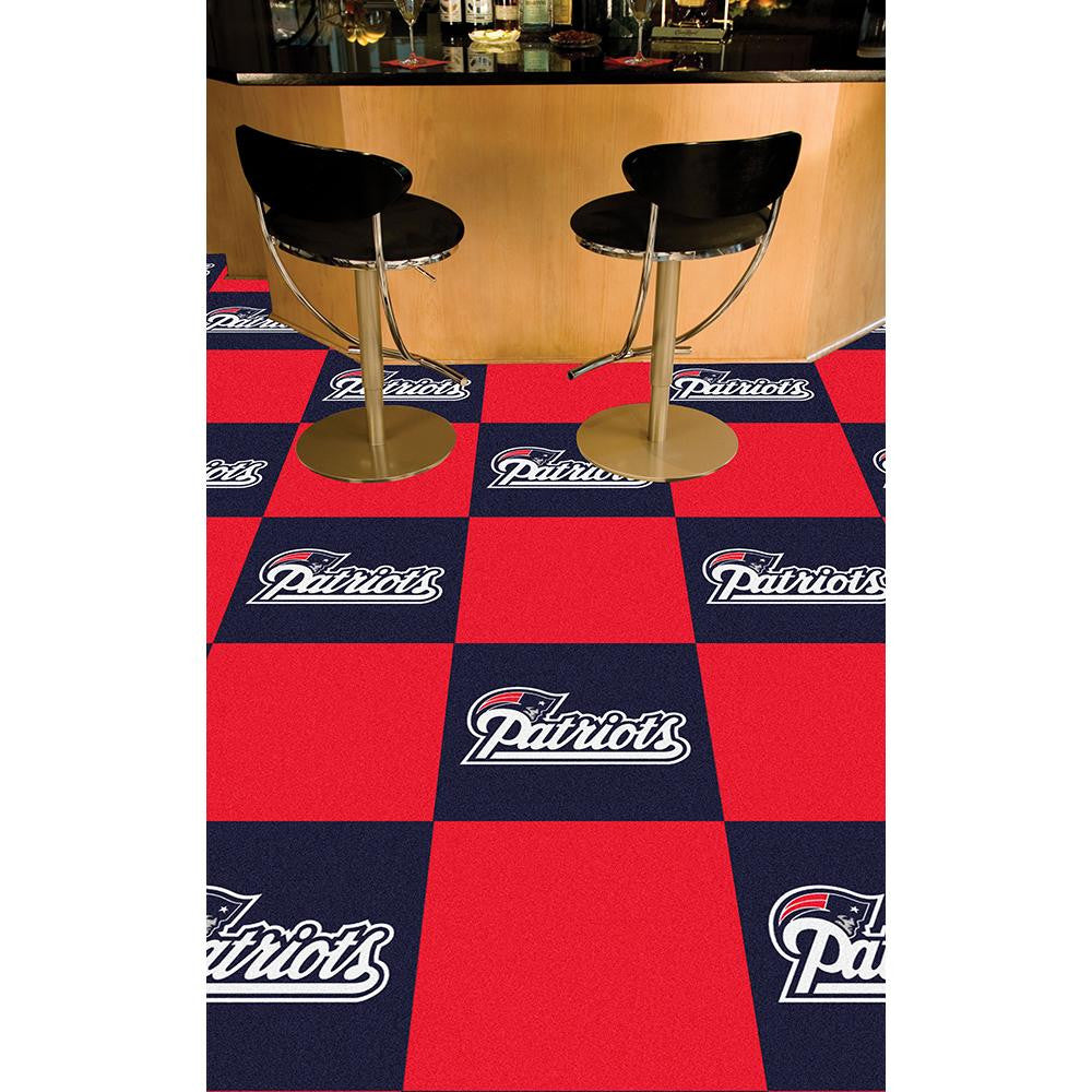 New England Patriots NFL Team Logo Carpet Tiles