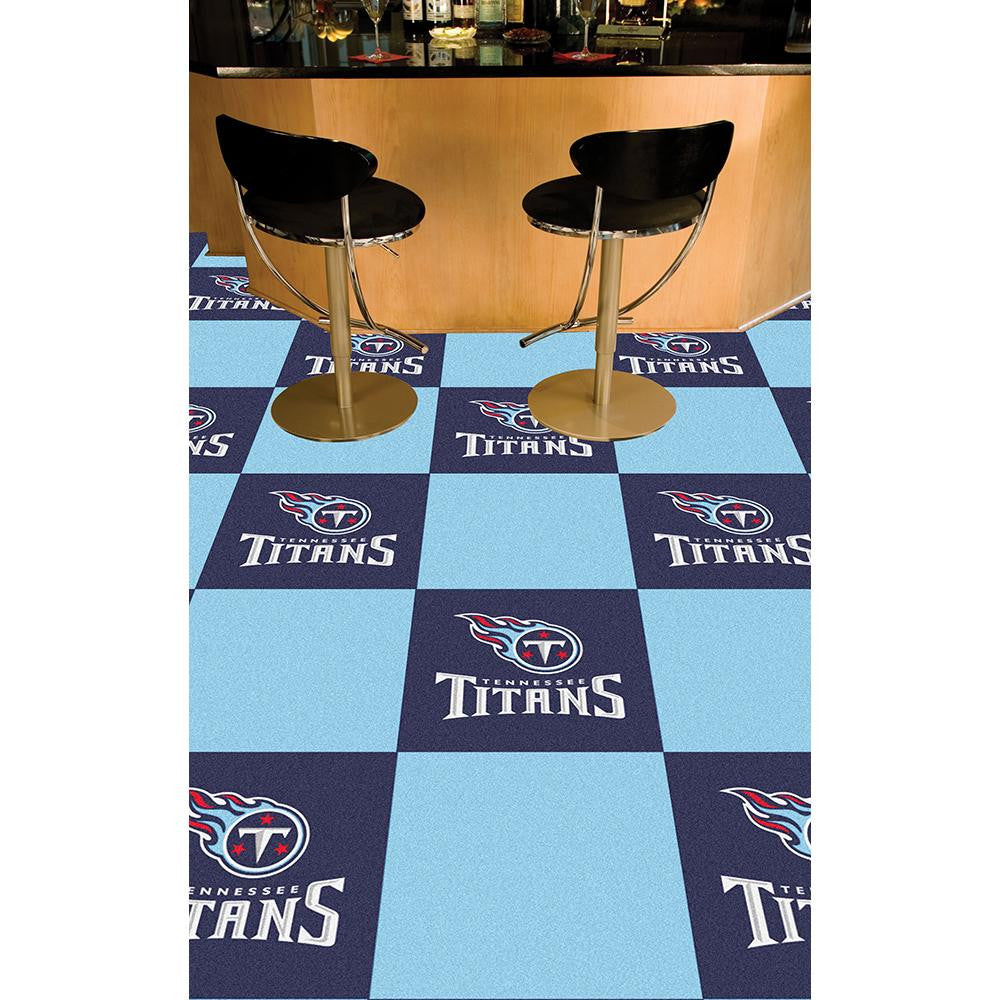 Tennessee Titans NFL Team Logo Carpet Tiles