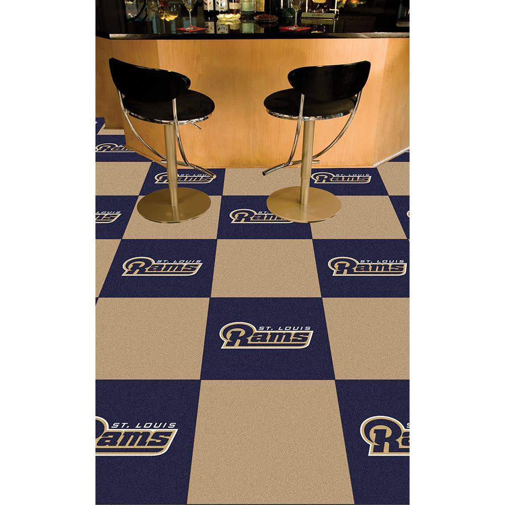 Los Angeles Rams NFL Team Logo Carpet Tiles