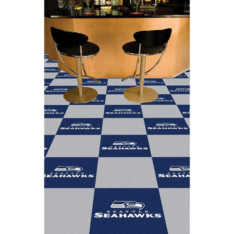 Seattle Seahawks NFL Team Logo Carpet Tiles