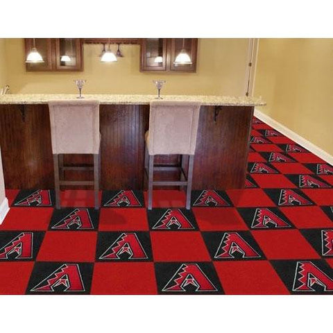 Arizona Diamondbacks MLB Team Logo Carpet Tiles