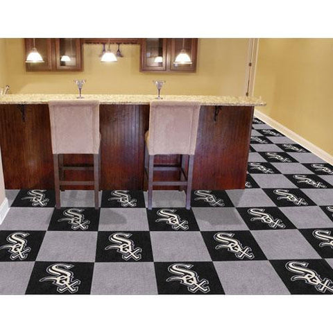 Chicago White Sox MLB Team Logo Carpet Tiles