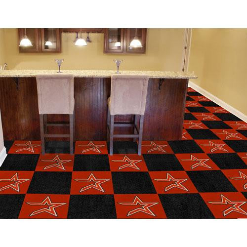 Houston Astros MLB Team Logo Carpet Tiles