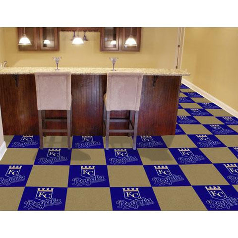 Kansas City Royals MLB Team Logo Carpet Tiles