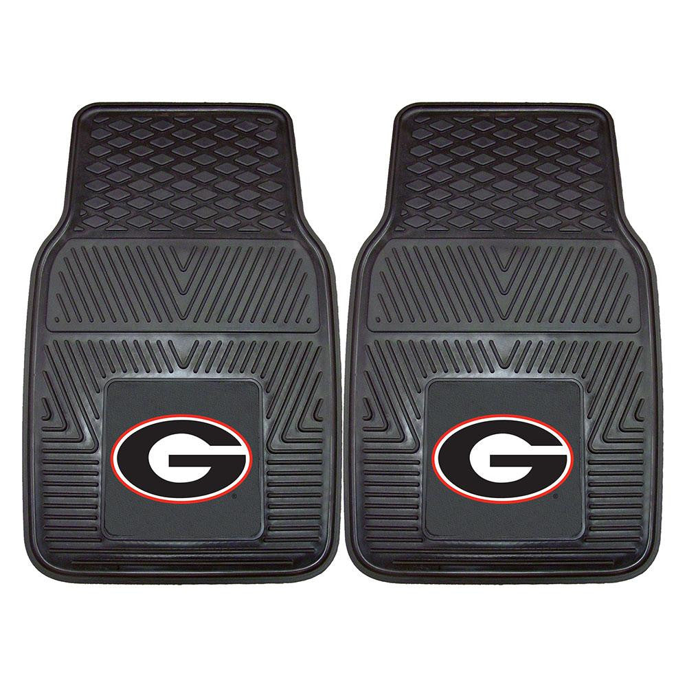 Georgia Bulldogs NCAA Heavy Duty 2-Piece Vinyl Car Mats (18x27)