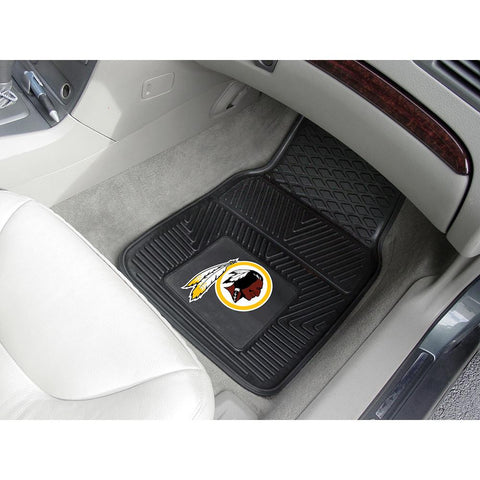 Washington Redskins NFL Heavy Duty 2-Piece Vinyl Car Mats (18x27)