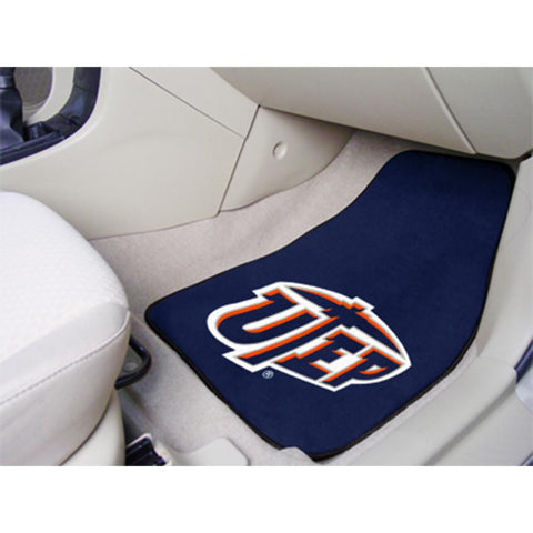 UTEP Miners NCAA 2-Piece Printed Carpet Car Mats (18x27)