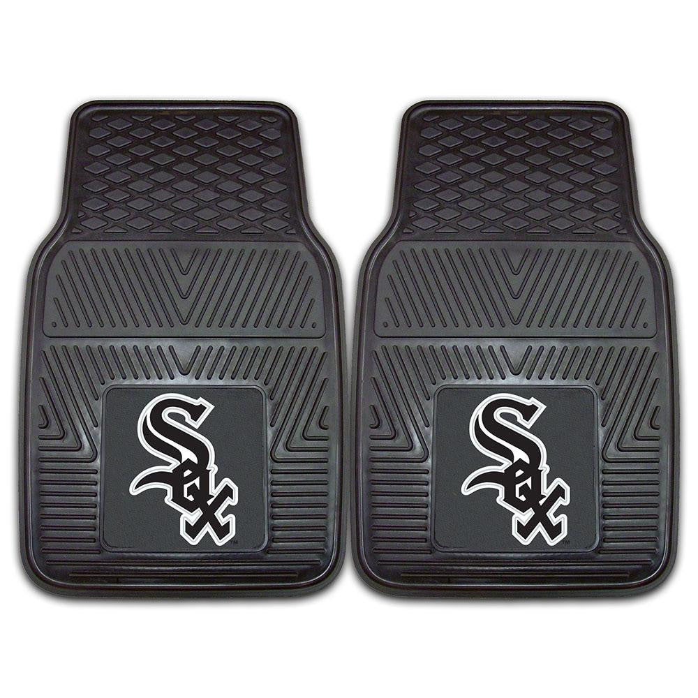 Chicago White Sox MLB Heavy Duty 2-Piece Vinyl Car Mats (18x27)