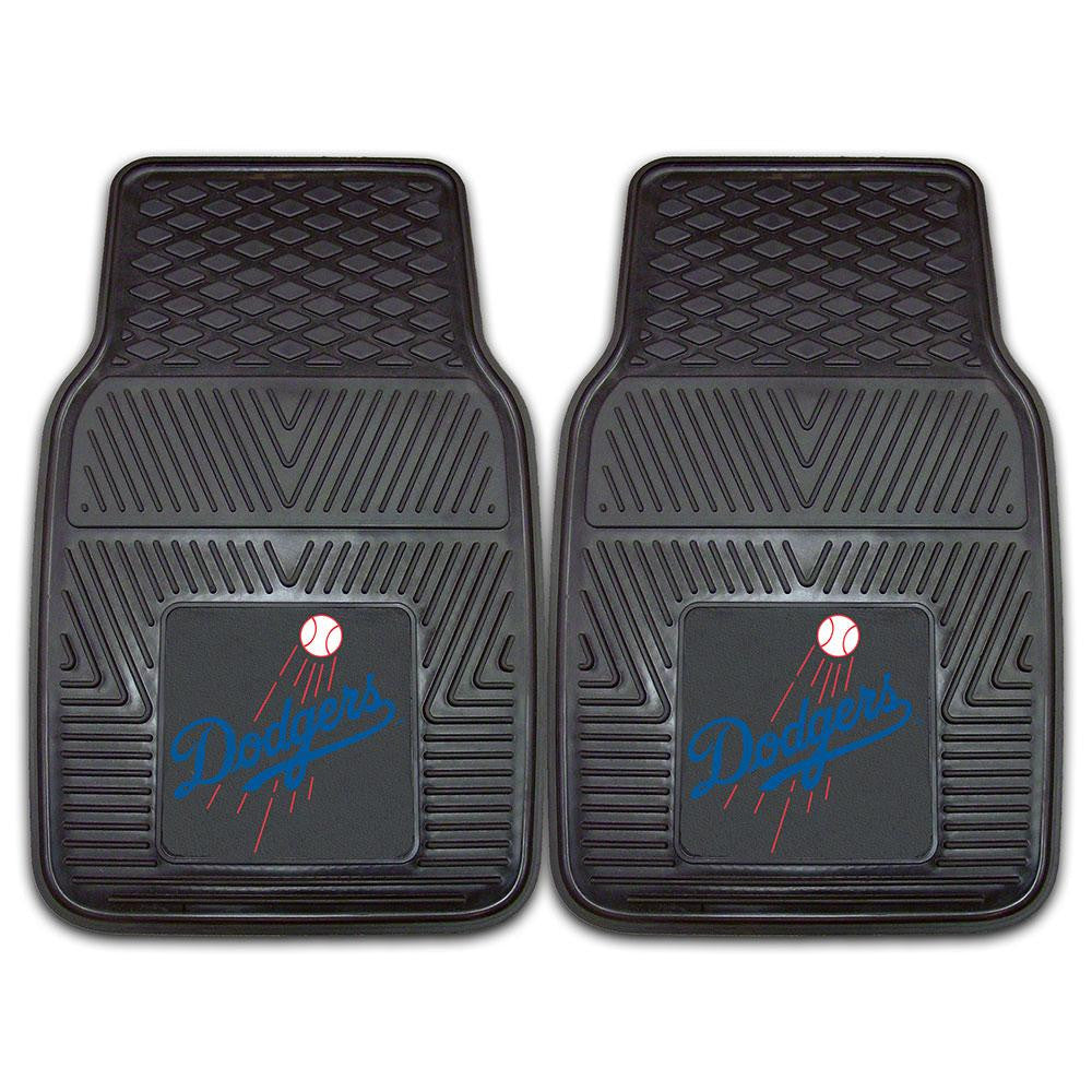 Los Angeles Dodgers MLB Heavy Duty 2-Piece Vinyl Car Mats (18x27)