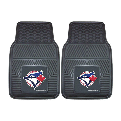 Toronto Blue Jays MLB Heavy Duty 2-Piece Vinyl Car Mats (18x27)