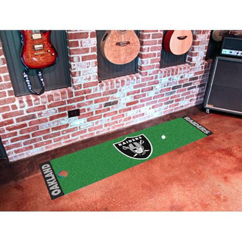 Oakland Raiders NFL Putting Green Runner (18x72)