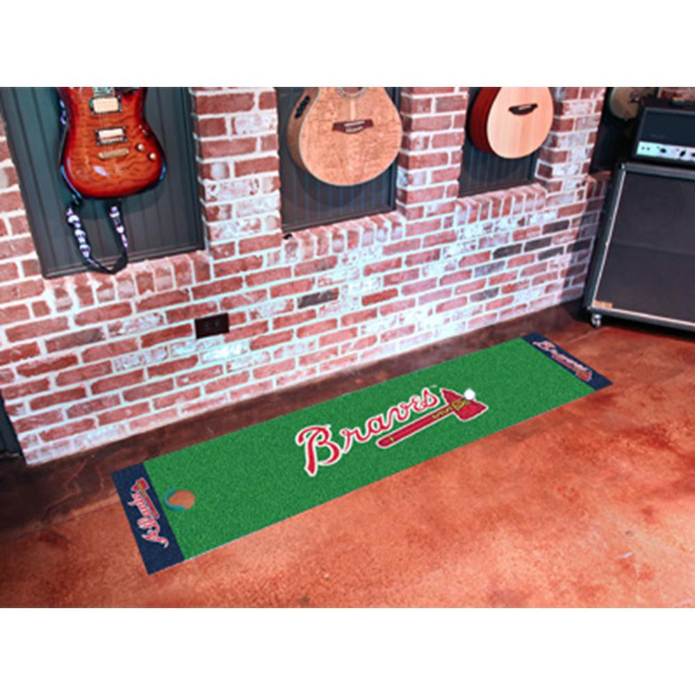 Atlanta Braves MLB Putting Green Runner (18x72)