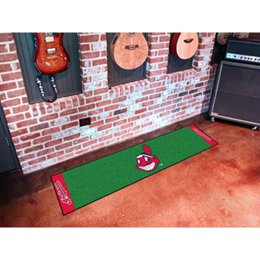 Cleveland Indians MLB Putting Green Runner (18x72)