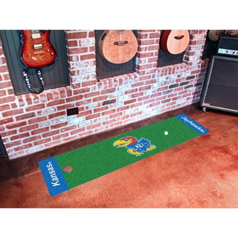 Kansas Jayhawks NCAA Putting Green Runner (18x72)