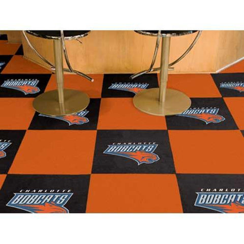 Charlotte Bobcats NBA Carpet Tiles (18x18 tiles)