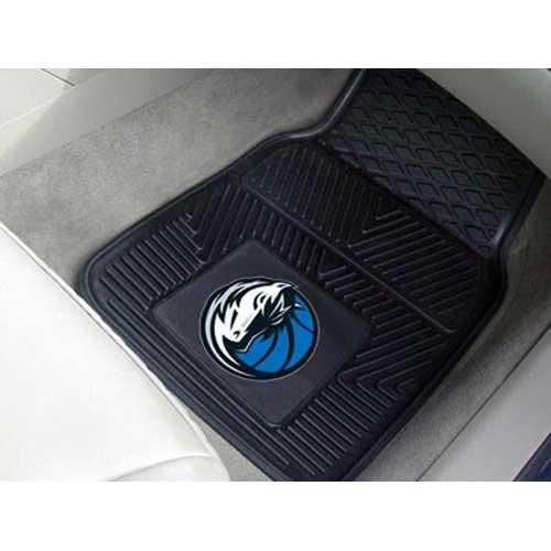 Dallas Mavericks NBA Heavy Duty 2-Piece Vinyl Car Mats (18x27)