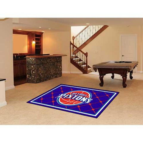 Detroit Pistons NBA 5x8 Rug (60x92)