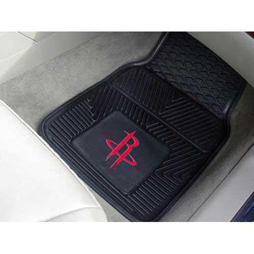 Houston Rockets NBA Heavy Duty 2-Piece Vinyl Car Mats (18x27)