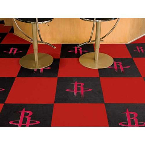 Houston Rockets NBA Carpet Tiles (18x18 tiles)