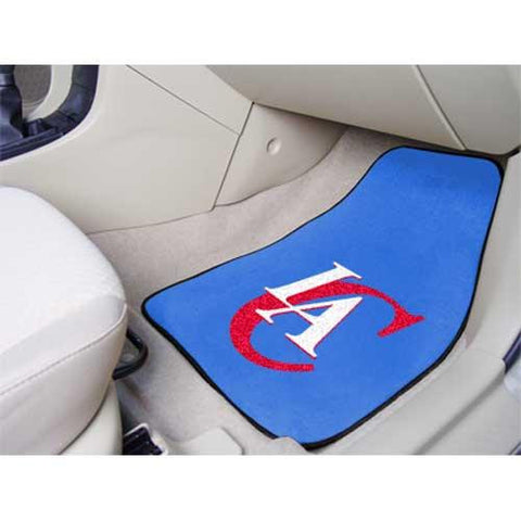 Los Angeles Clippers NBA 2-Piece Printed Carpet Car Mats (18x27)