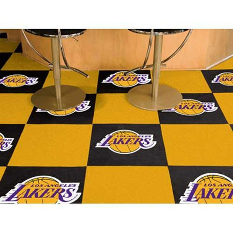 Los Angeles Lakers NBA Carpet Tiles (18x18 tiles)