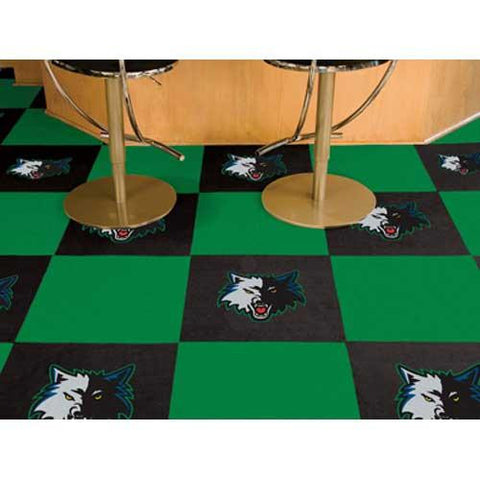 Minnesota Timberwolves NBA Carpet Tiles (18x18 tiles)