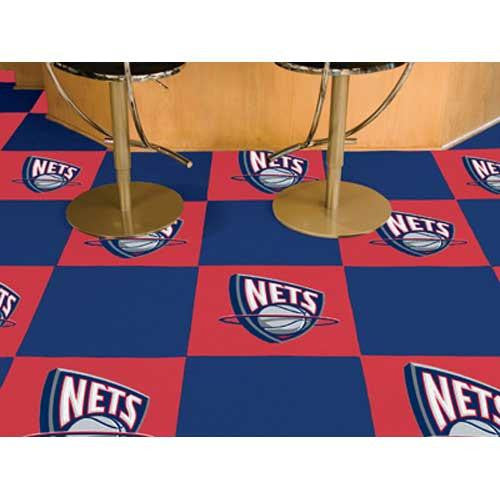 New Jersey Nets NBA Carpet Tiles (18x18 tiles)