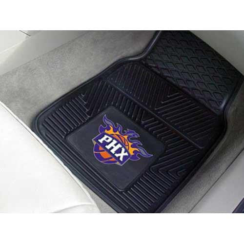 Phoenix Suns NBA Heavy Duty 2-Piece Vinyl Car Mats (18x27)