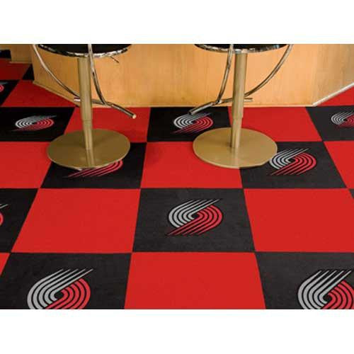 Portland Trail Blazers NBA Carpet Tiles (18x18 tiles)